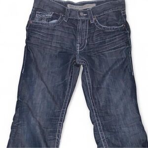 Big Star Men's Deep Indigo Bootcut Jeans